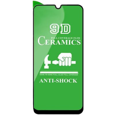 Защитная пленка Ceramics 9D для Samsung Galaxy A71 / Note 10 Lite / S10 Lite / M51 / M62 Black 62006