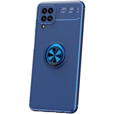 Чохол Din Color Magnet Ring для Samsung Galaxy A12 / M12 Синій 52904