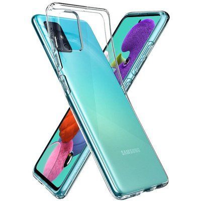 Чохол Stez для Samsung Galaxy M51 Прозорий 48484