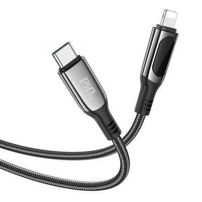 Кабель Hoco S51 Type-C to Lightning 20W 1.2м Black 83700