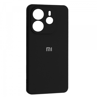 Чохол Silicone Cover для Xiaomi Redmi Note 14 Black