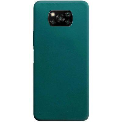 Чехол Matte для Xiaomi Poco X3 NFC / Poco X3 Зеленый / Forest green 47942
