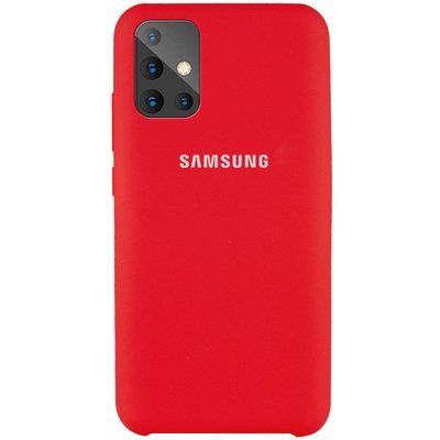Чехол Silicone Case для Samsung Galaxy A71 Красный / Red 57922