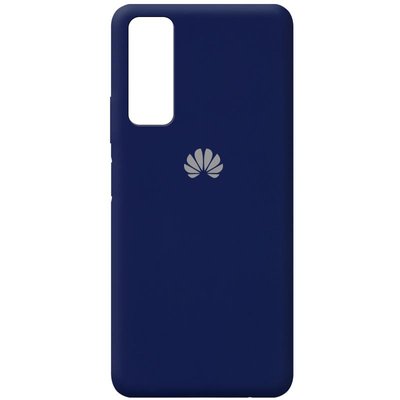 Чохол Silicone Cover для Huawei P Smart 2021 Темно-синій / Midnight blue 50238