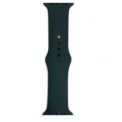 Ремінець Silicone для Apple Watch 38/40/SE 40/41 mm Dark Green 40027