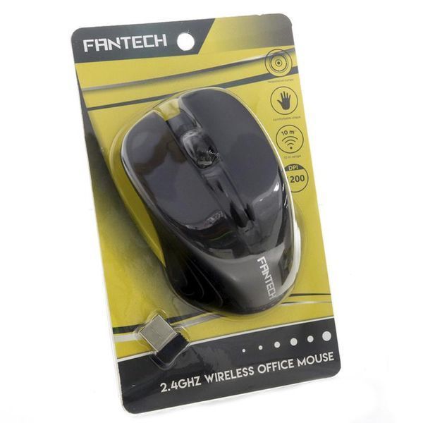 Мышь беспроводная Fantech W189 1200dpi Black 61002