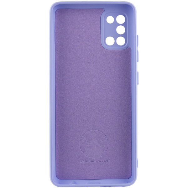 Чохол Silicone Lakshmi A Full Camera для Samsung Galaxy A31 Бузковий / Dasheen 66461