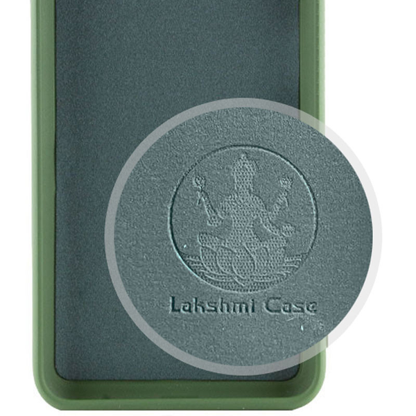 Чохол Silicone Lakshmi A Full Camera для Samsung Galaxy M52 Зелений / Dark green 63135
