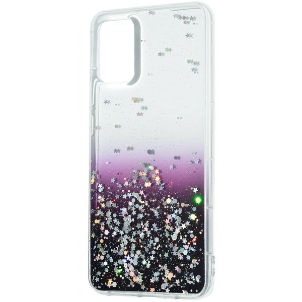 Чохол WAVE Confetti Case для Samsung Galaxy A02s White / Dark purple 52804