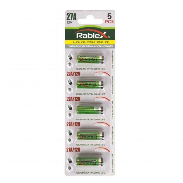 Батарейка Rablex SUPER ALKALINE 12V 27A 1 шт 59787