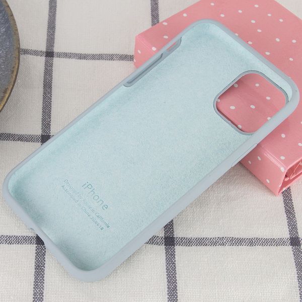 Чохол Silicone Case для Iphone 11 Сірий / Stone 59474