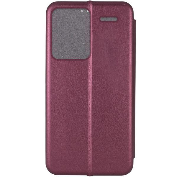Чехол-книжка Class для Xiaomi Redmi Note 13 Pro+5G Бордовый