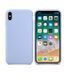 Чехол Matte для Iphone X / XS Светло-голубой 35276