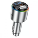 Автомобільний FM модулятор Proove Power Drive PD30W+QC3.0 Type-C+USB+AUX Silver 89259 1