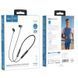 Навушники Bluetooth Hoco ES69 Platium Neck-Mounted Black 83550 2