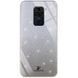 Чохол TPU+Glass з блискітками Swarovski для Xiaomi Redmi Note 9 / Redmi 10X Чорний 45911