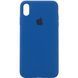 Чехол Silicone Case 360 для Iphone X / XS Синий / Navy Blue 53216 1