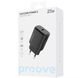 Мережевий зарядний пристрій Proove Silicone Power 2 25W Type-C Black 87122 2