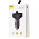 Автомобильный FM модулятор Baseus S-09 Bluetooth 2USB / 2.4A Black 66561 6