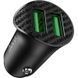 Автомобільний зарядний пристрій Hoco Z39 + Quick Charge 3.0 + USB Cable MicroUSB 2USB / 18W Black 57720 4