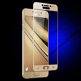 Защитное стекло Full Cover для Samsung Galaxy J7 2016 J710 Gold 30969