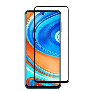 Защитное стекло Goldish Full 9H для Xiaomi Redmi Note 9 Pro / Note 9s Black 56369