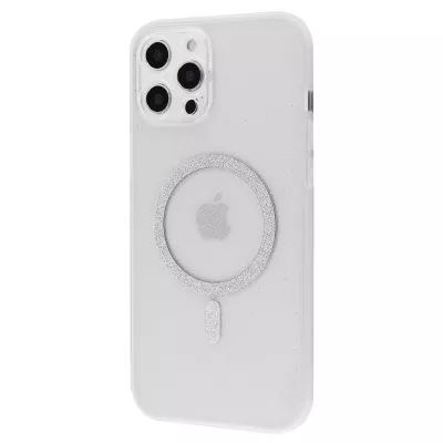 Чохол з блискітками WAVE Brilliant MagSafe для Iphone 14 Pro Max Прозорий 69787