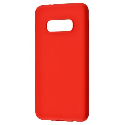 Чехол WAVE Colorful с микрофиброй для Samsung Galaxy S10e G970 Red 45203