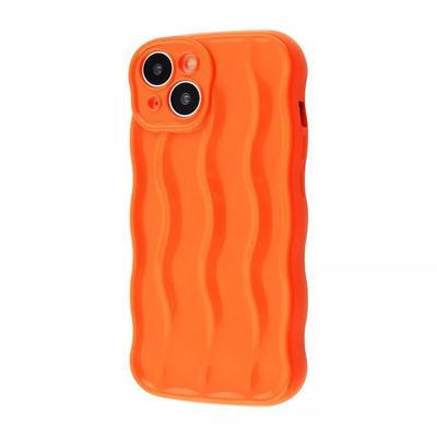 Чохол WAVE Lines для Iphone 14 Orange 82513