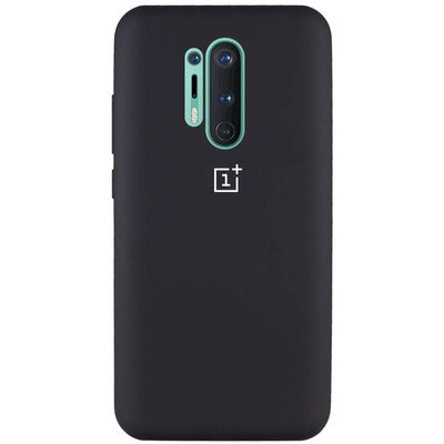 Чохол Silicone Cover для OnePlus 8 Pro Чорний / Black 42278