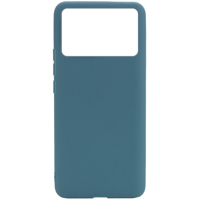 Чехол Matte для Xiaomi Poco X4 Pro 5G Синий / Powder Blue 66259