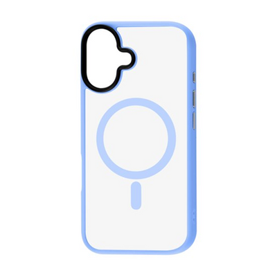 Чохол PHIBR Metal Buttons MagSafe для Iphone 16 Sierra Blue