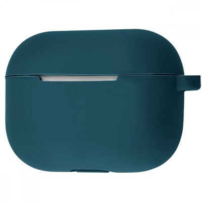 Чехол Silicone Case New с карабином для Apple Airpods Pro Forest green 52419