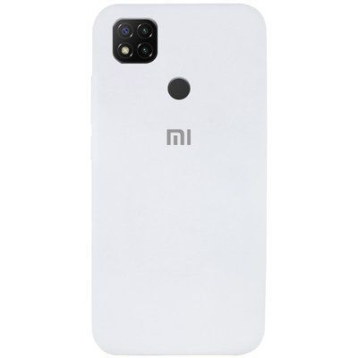 Чехол Silicone Cover для Xiaomi Redmi 9C / 10A Белый / White 46063