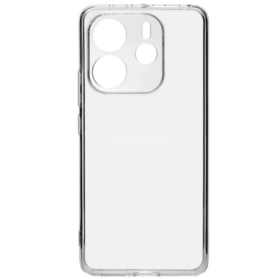 Чохол Stez 1.5мм із захистом камери для Xiaomi Redmi Note 14 Прозорий