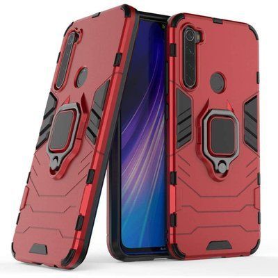 Протиударний чохол Transforme Ring для Xiaomi Redmi Note 8T Червоний / Dante Red 39499