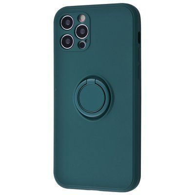 Чохол WAVE Light Color Magnet Ring для Iphone 11 Dark green 54322