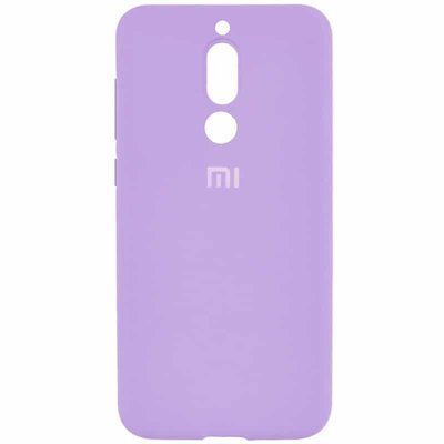 Чохол Silicone Cover для Xiaomi Redmi 8 / 8A Бузковий / Dasheen 38026