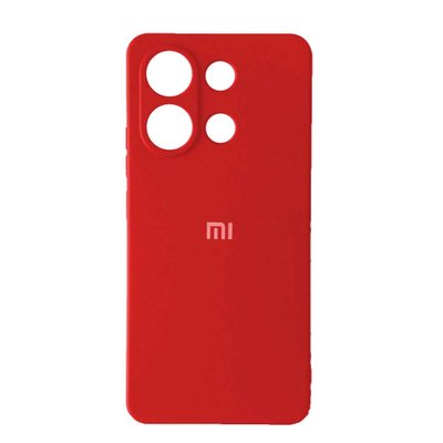 Чохол Silicone Case 360 ​​із захистом камери для Xiaomi Redmi Note 13 Red