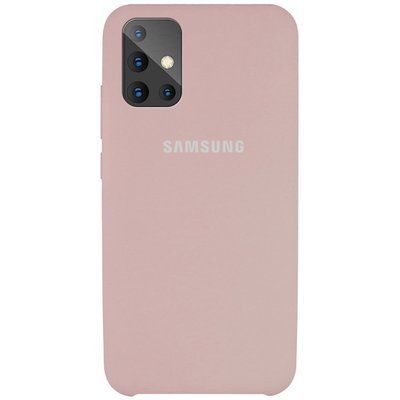 Чехол Silicone Case для Samsung Galaxy A71 Розовый / Pink sand 57923