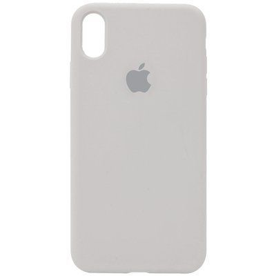 Чехол Silicone Case 360 для Iphone X / XS Серый / Stone 53217