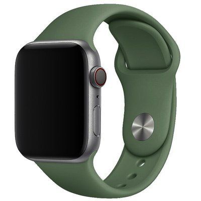 Ремешок Silicone для Apple Watch 42/44/45/49 mm Зеленый / Army Green 50903