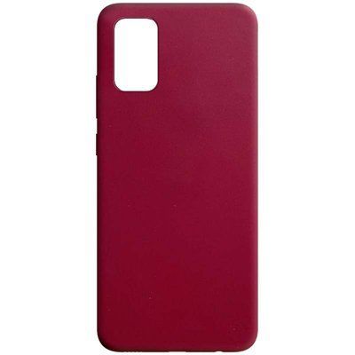 Чехол Matte для Samsung Galaxy A02s / M02s Бордовый 53860