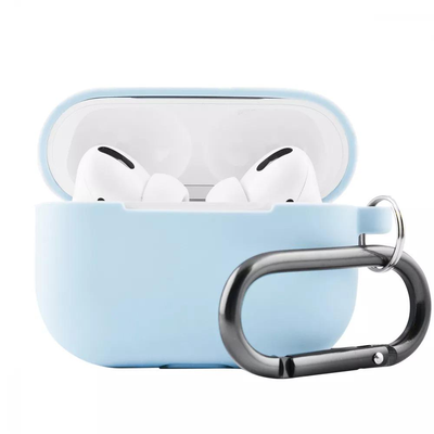 Чохол Silicone Case для Apple Airpods Pro Lilac Cream 82147