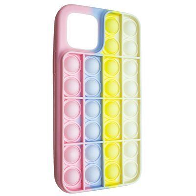 Чохол 3D Pop it Bubble для Iphone 12 Pro Max Pink / White 57311