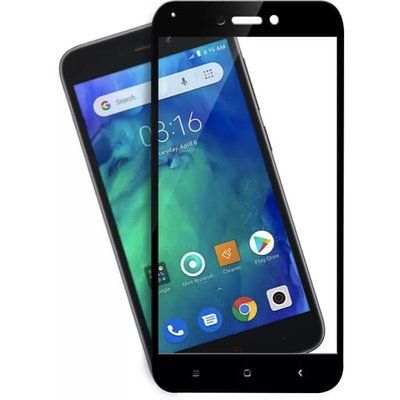 Защитное стекло Full Cover для Xiaomi Redmi Go Black 33418