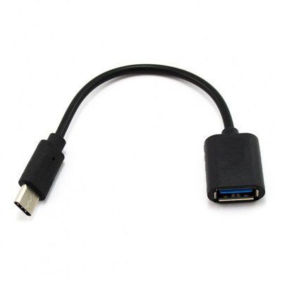 Адаптер USB OTG Type-C S-k07 Black 41341