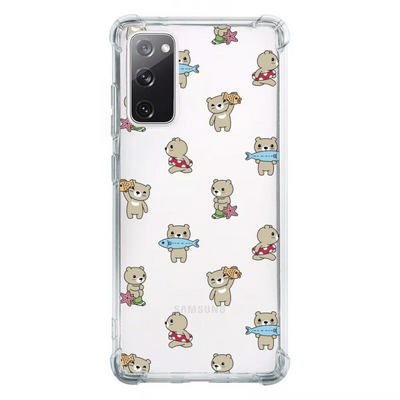 Чехол WAVE Cute Clear Case для Samsung Galaxy S22 Little bears 70777