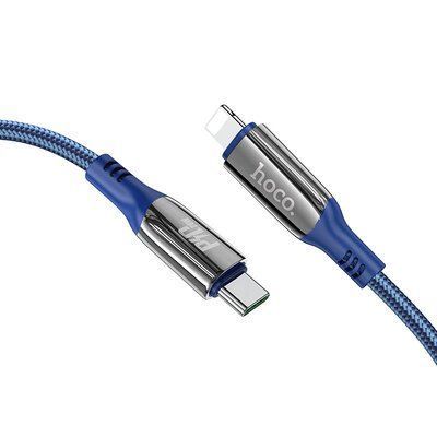Кабель Hoco S51 Type-C to Lightning 20W 1.2м Blue 83701