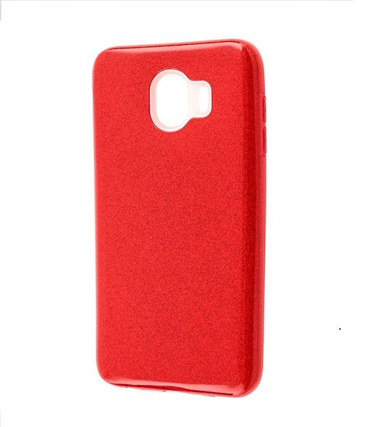 Чехол с блестками Shine для Samsung J400F Galaxy J4 2018 Red 30128